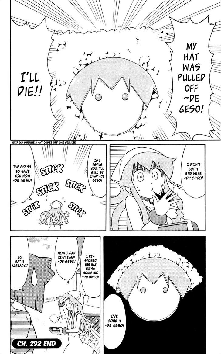Shinryaku! Ika Musume Chapter 292 page 8 - Chapter 292 : Isn't It Kyaraben?