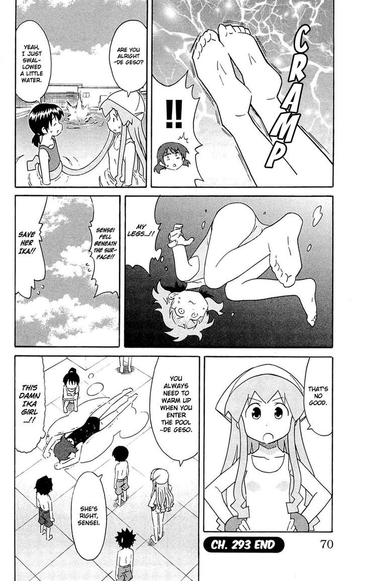 Shinryaku! Ika Musume Chapter 293 page 8 - Chapter 293 : Isn't It The School Pool?