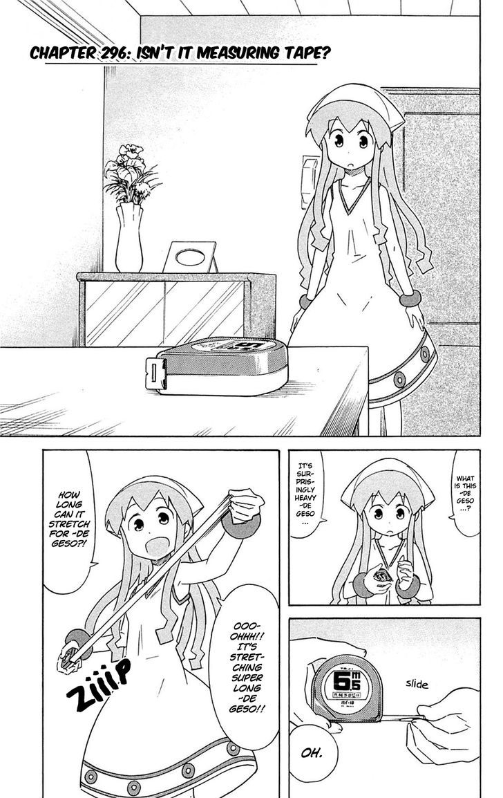 Shinryaku! Ika Musume Chapter 296 page 1 - Chapter 296 : Isn't It Measuring Tape?