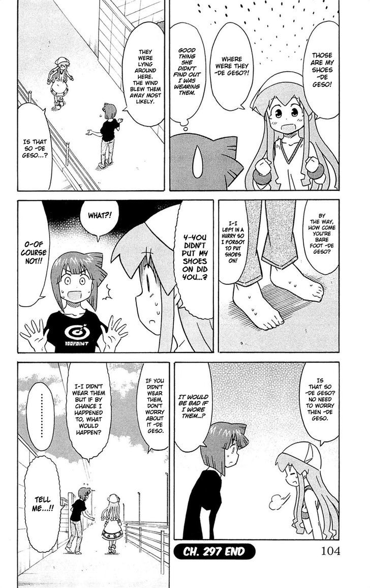 Shinryaku! Ika Musume Chapter 297 page 8 - Chapter 297 : Won't You Put on Shoes?