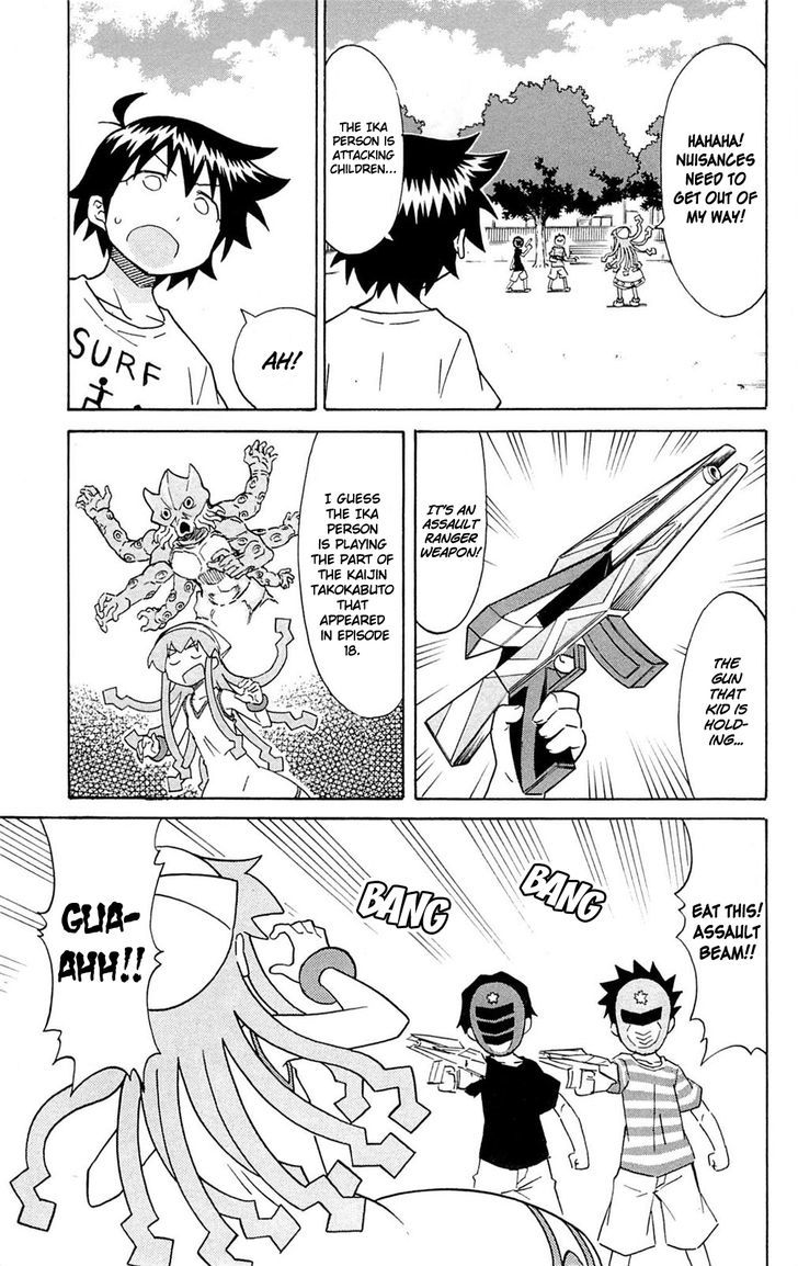 Shinryaku! Ika Musume Chapter 299 page 5 - Chapter 299 : Won't You Play Pretend Sentai?