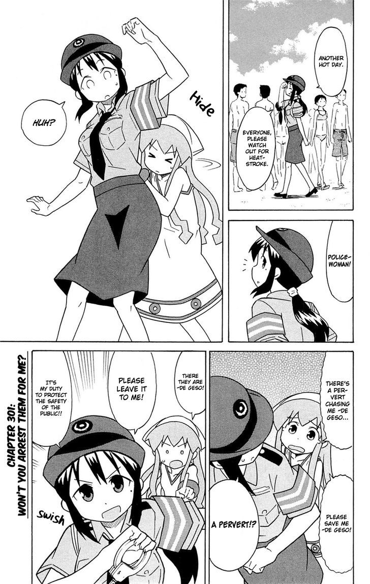 Shinryaku! Ika Musume Chapter 301 page 1 - Chapter 301 : Won't You Arrest Them For Me?