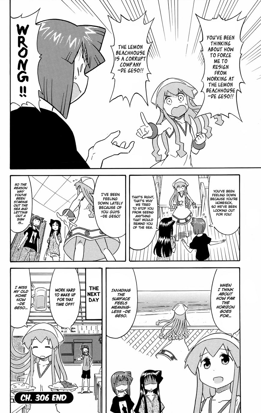Shinryaku! Ika Musume Chapter 306 page 8 - Chapter 306 : Aren't You Homesick?
