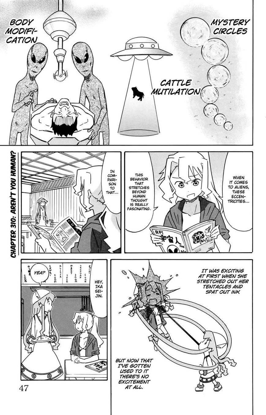 Shinryaku! Ika Musume Chapter 310 page 1 - Chapter 310 : Aren't You Human?