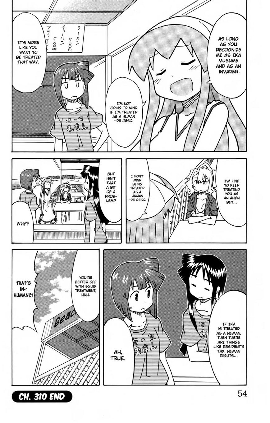 Shinryaku! Ika Musume Chapter 310 page 8 - Chapter 310 : Aren't You Human?