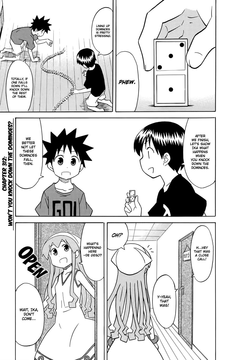 Shinryaku! Ika Musume Chapter 312 page 1 - Chapter 312 : Won't You Knock Down the Dominoes?