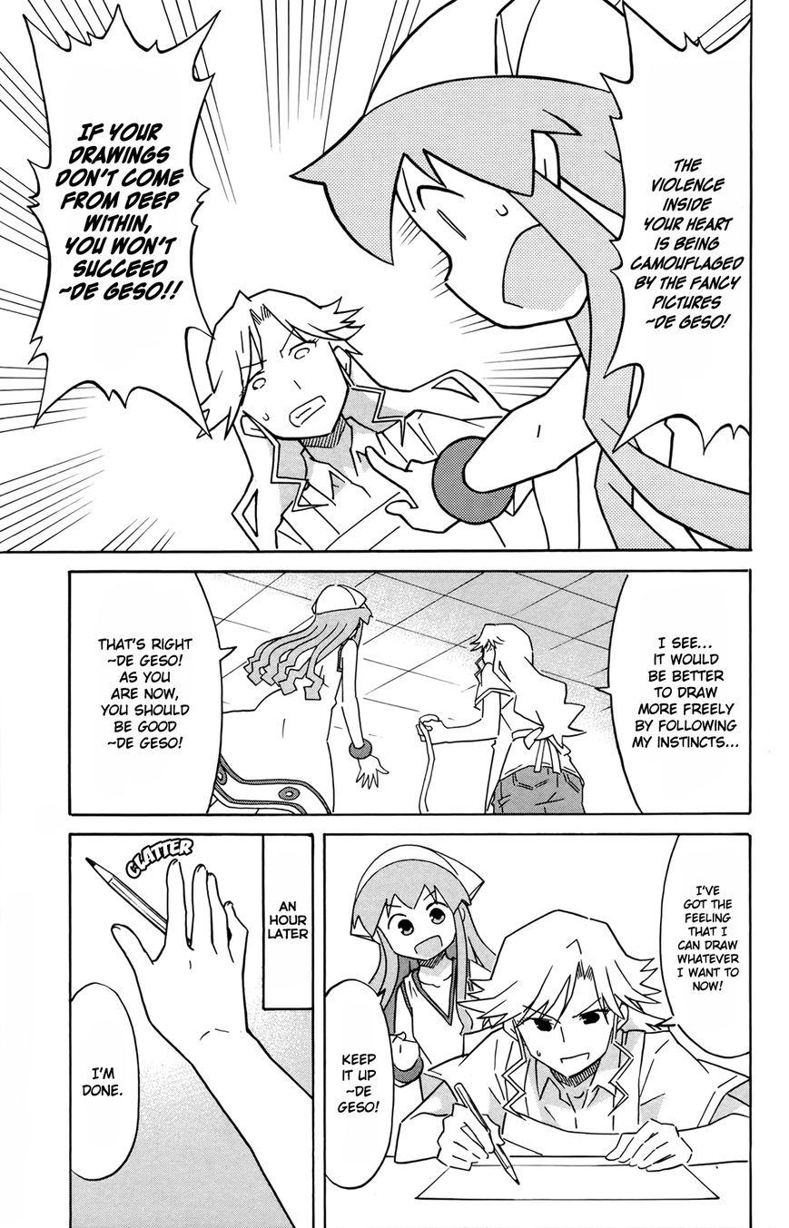 Shinryaku! Ika Musume Chapter 314 page 7 - Chapter 314 : Can't You Help Being Good at Drawing?