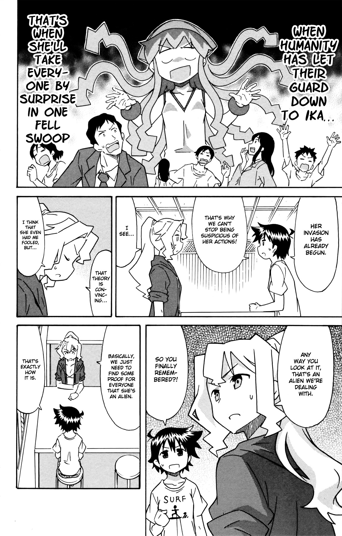 Shinryaku! Ika Musume Chapter 319 page 4 - Chapter 319 : Isn't It a Hoax?