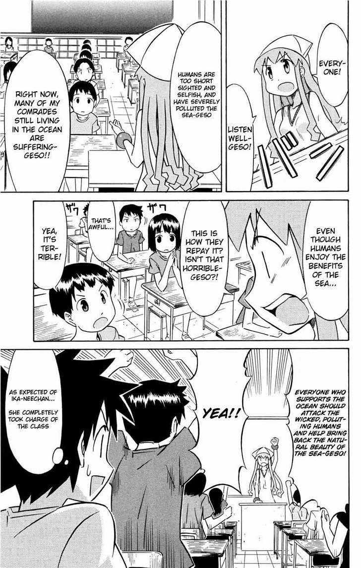 Shinryaku! Ika Musume Chapter 32 page 6 - Chapter 32 : Won't You Go to Elementary School?