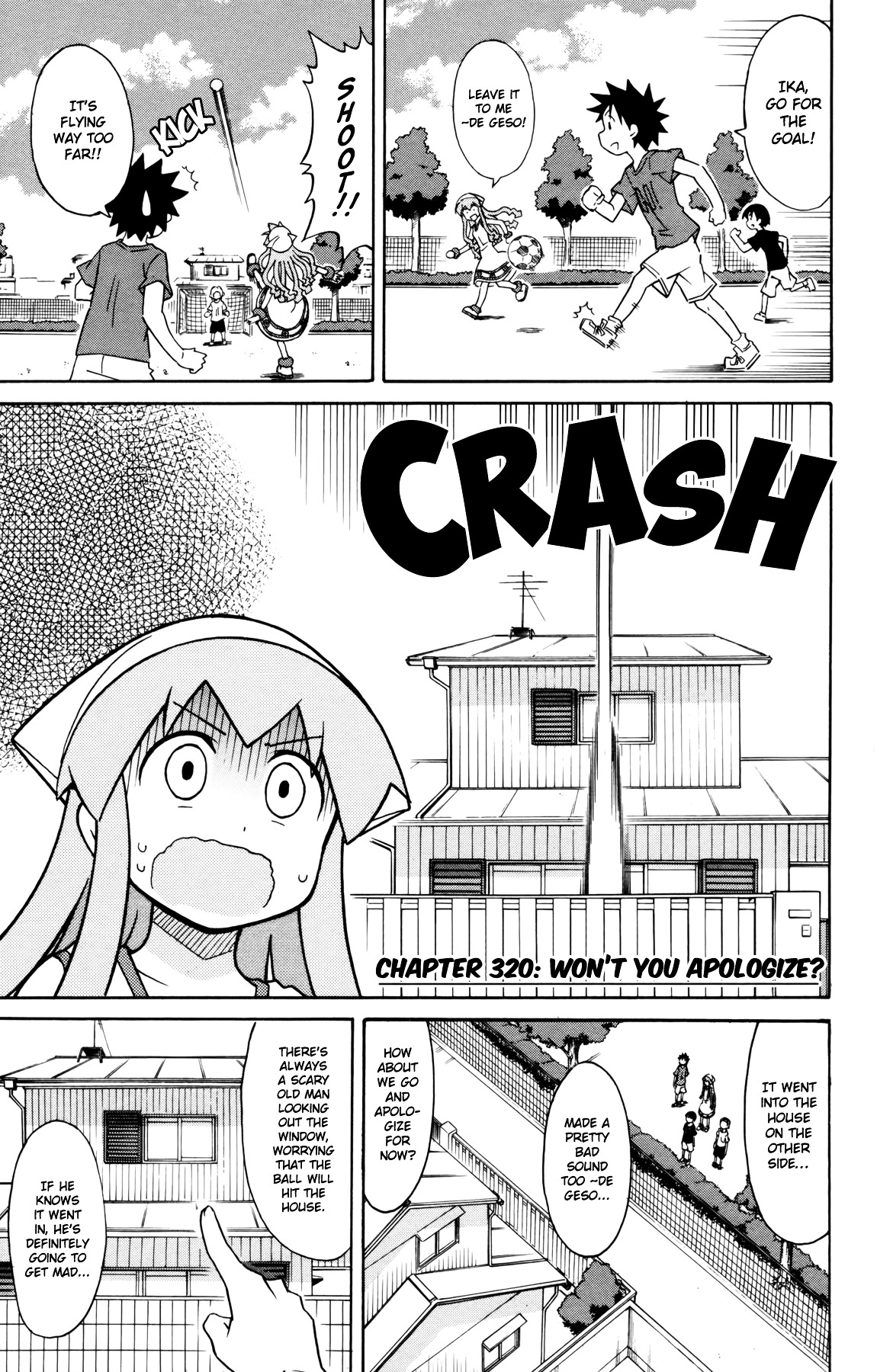 Shinryaku! Ika Musume Chapter 320 page 1 - Chapter 320 : Won't You Apologize?