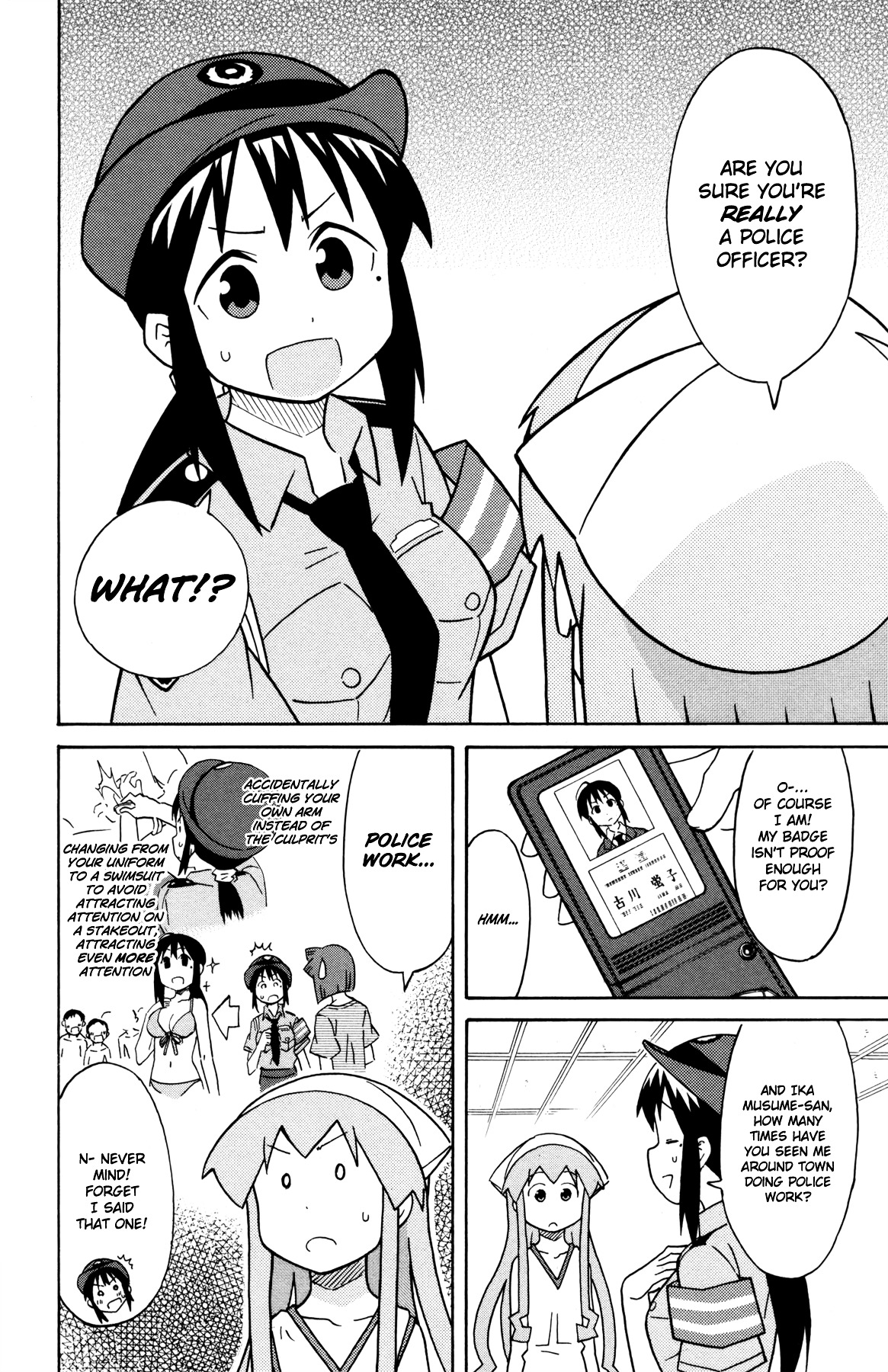 Shinryaku! Ika Musume Chapter 322 page 2 - Chapter 322 : Don't I Look Like a Cop?
