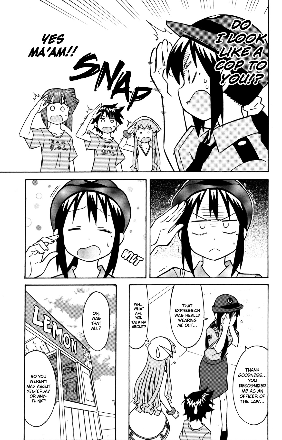 Shinryaku! Ika Musume Chapter 322 page 7 - Chapter 322 : Don't I Look Like a Cop?