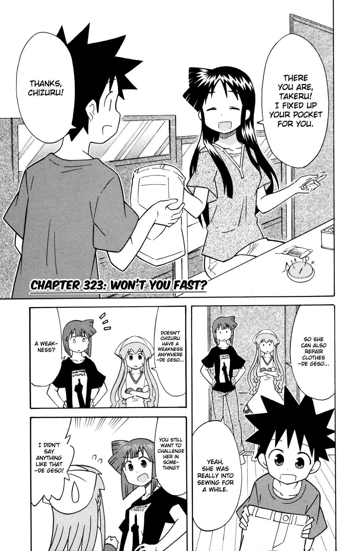 Shinryaku! Ika Musume Chapter 323 page 1 - Chapter 323 : Won't You Fast?