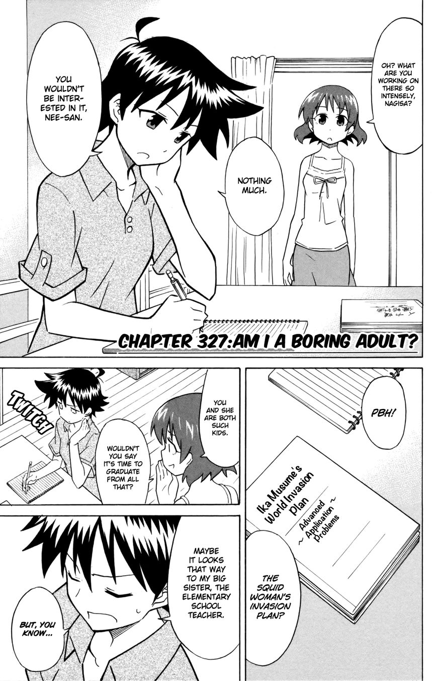 Shinryaku! Ika Musume Chapter 327 page 1 - Chapter 327 : Am I a Boring Adult?