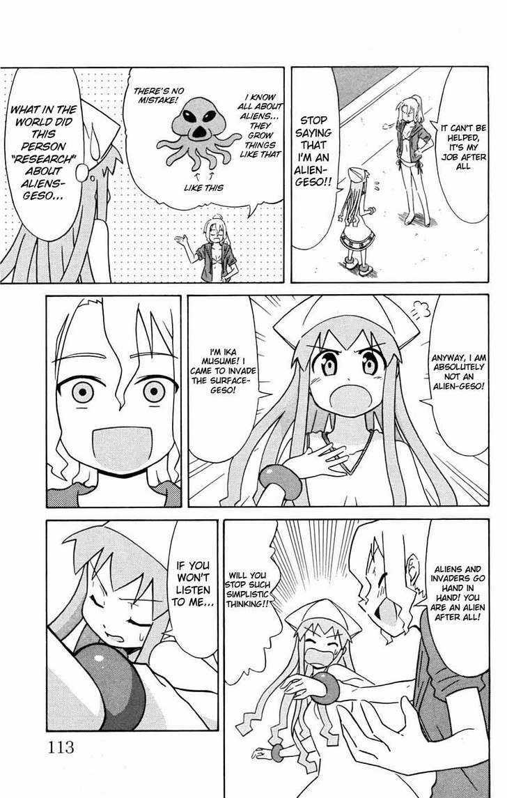 Shinryaku! Ika Musume Chapter 33 page 6 - Chapter 33 : Aren't You an Alien?