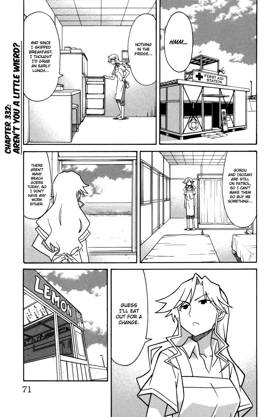 Shinryaku! Ika Musume Chapter 332 page 1 - Chapter 332 : Aren't You a Little Weird?