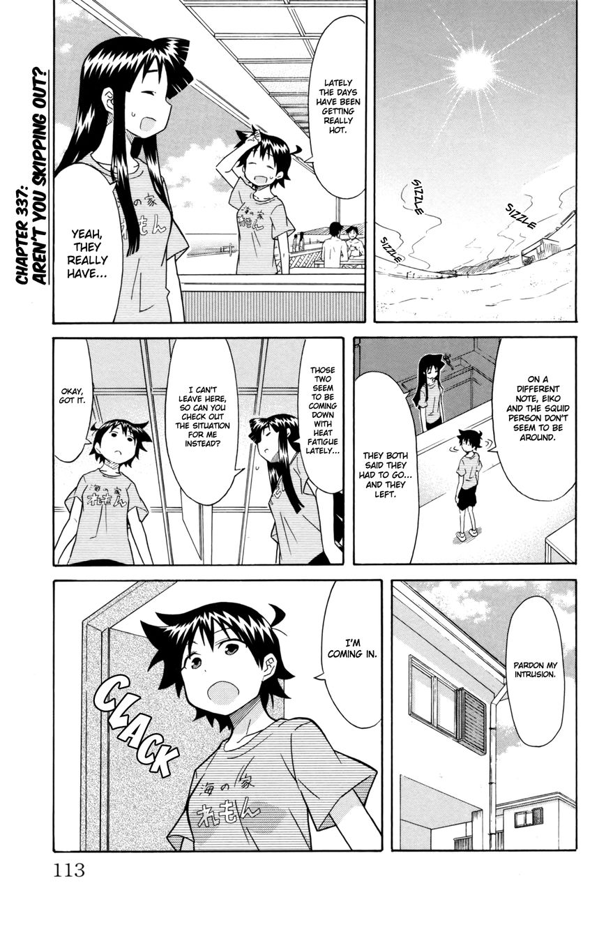 Shinryaku! Ika Musume Chapter 337 page 1 - Chapter 337 : Aren't You Skipping Out?