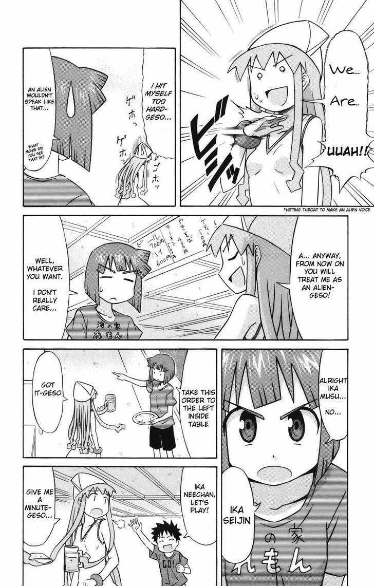 Shinryaku! Ika Musume Chapter 34 page 7 - Chapter 34 : Aren't You an Alien? Part 2
