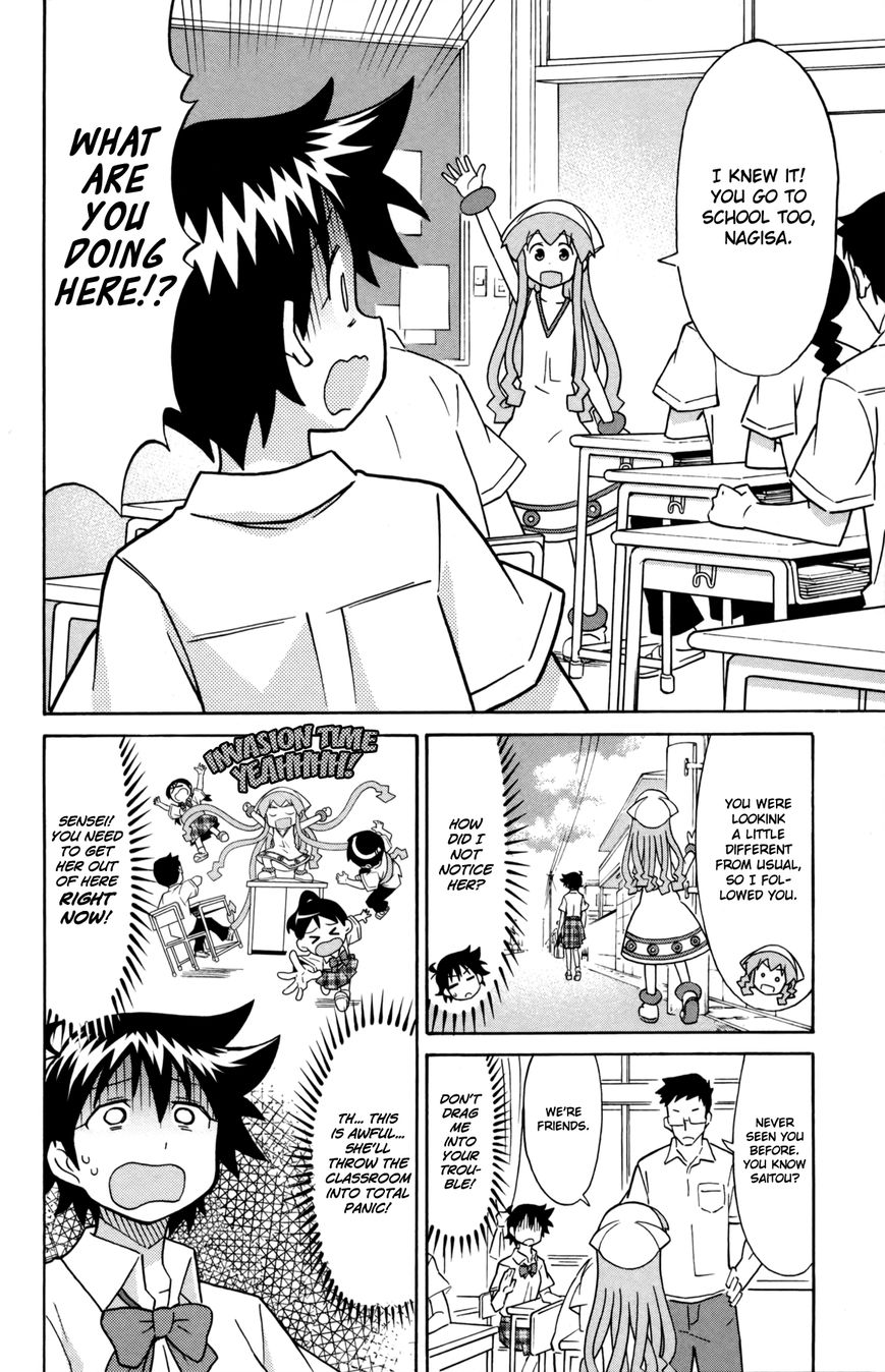 Shinryaku! Ika Musume Chapter 340 page 2 - Chapter 340 : Doesn't Nagisa Have School Today?