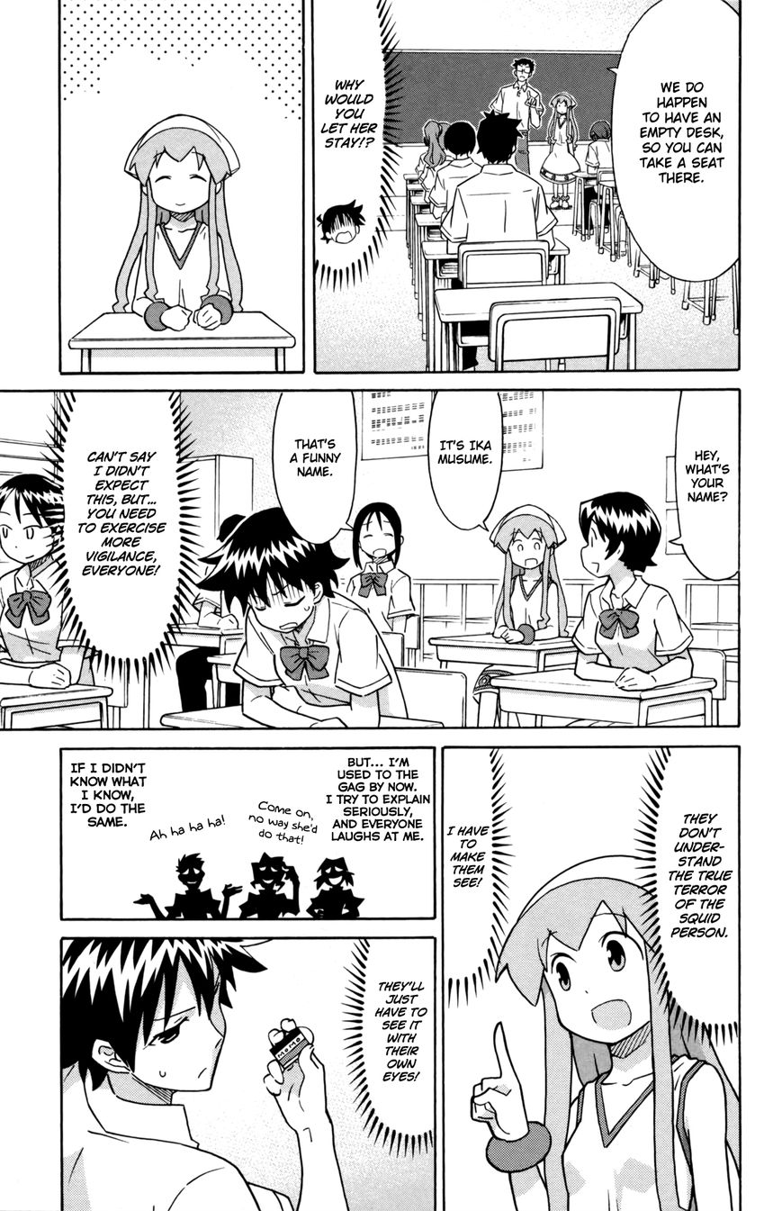 Shinryaku! Ika Musume Chapter 340 page 3 - Chapter 340 : Doesn't Nagisa Have School Today?