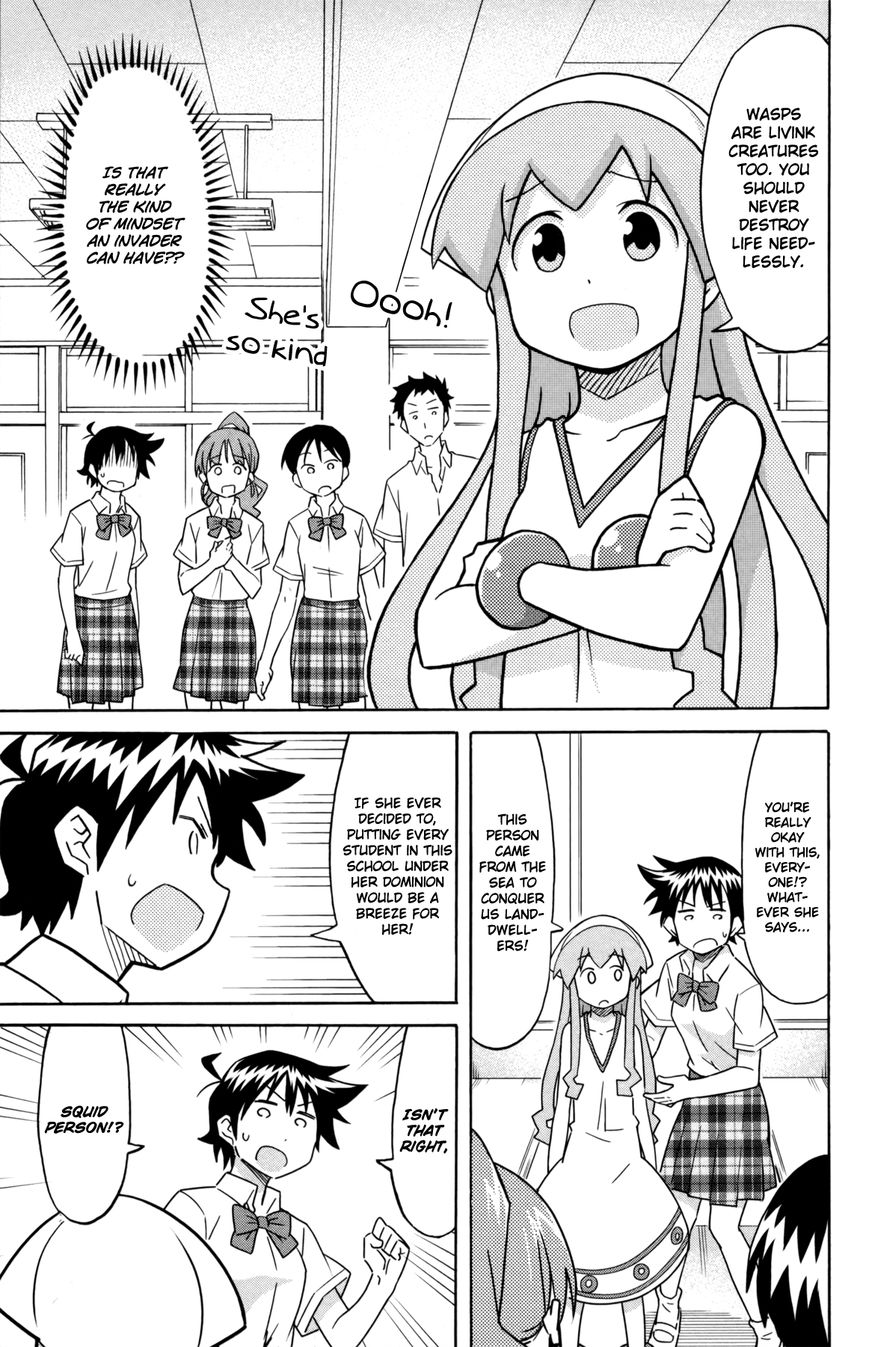 Shinryaku! Ika Musume Chapter 340 page 7 - Chapter 340 : Doesn't Nagisa Have School Today?