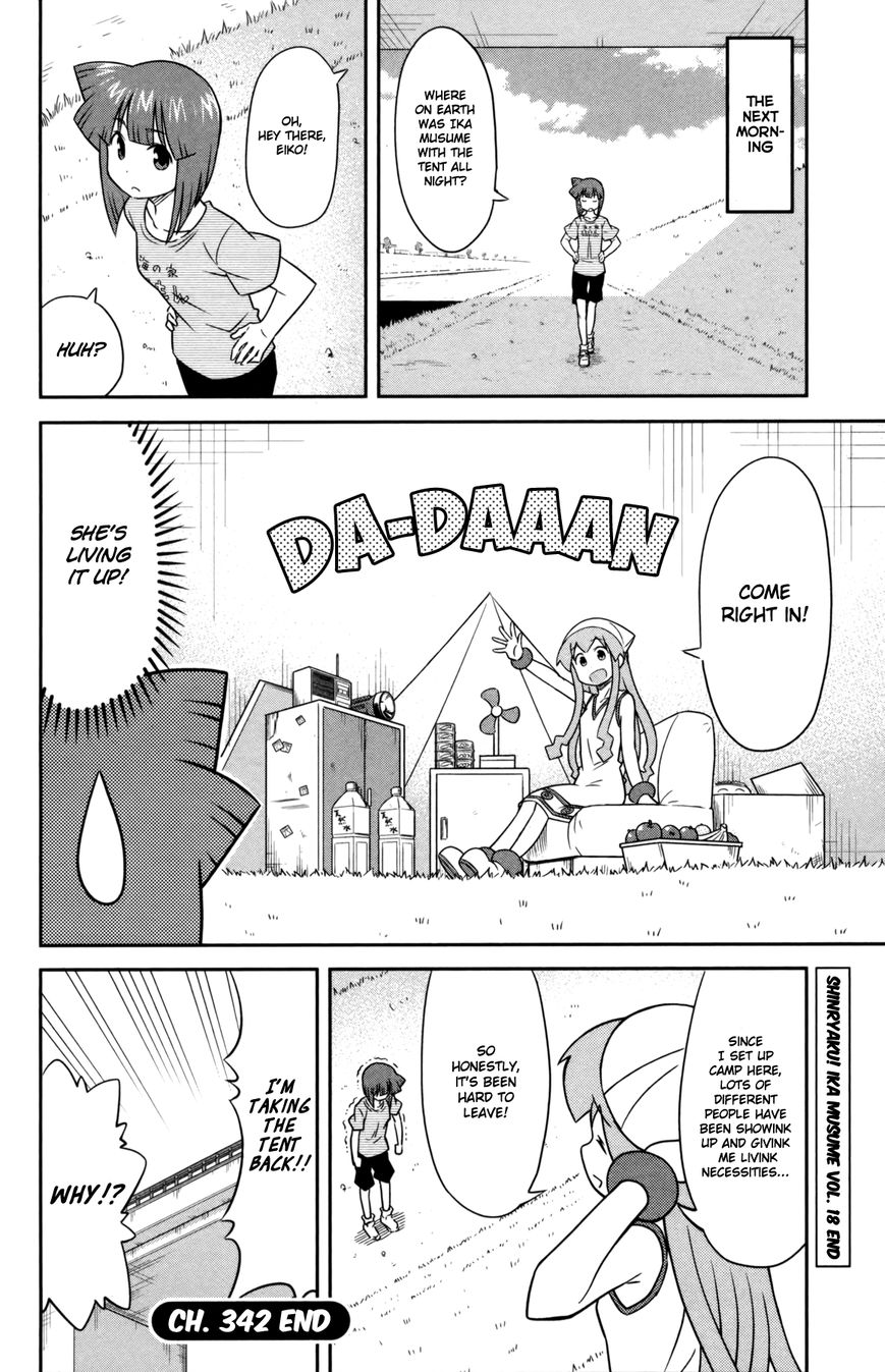 Shinryaku! Ika Musume Chapter 342 page 8 - Chapter 342 : Isn't It Tentacular?