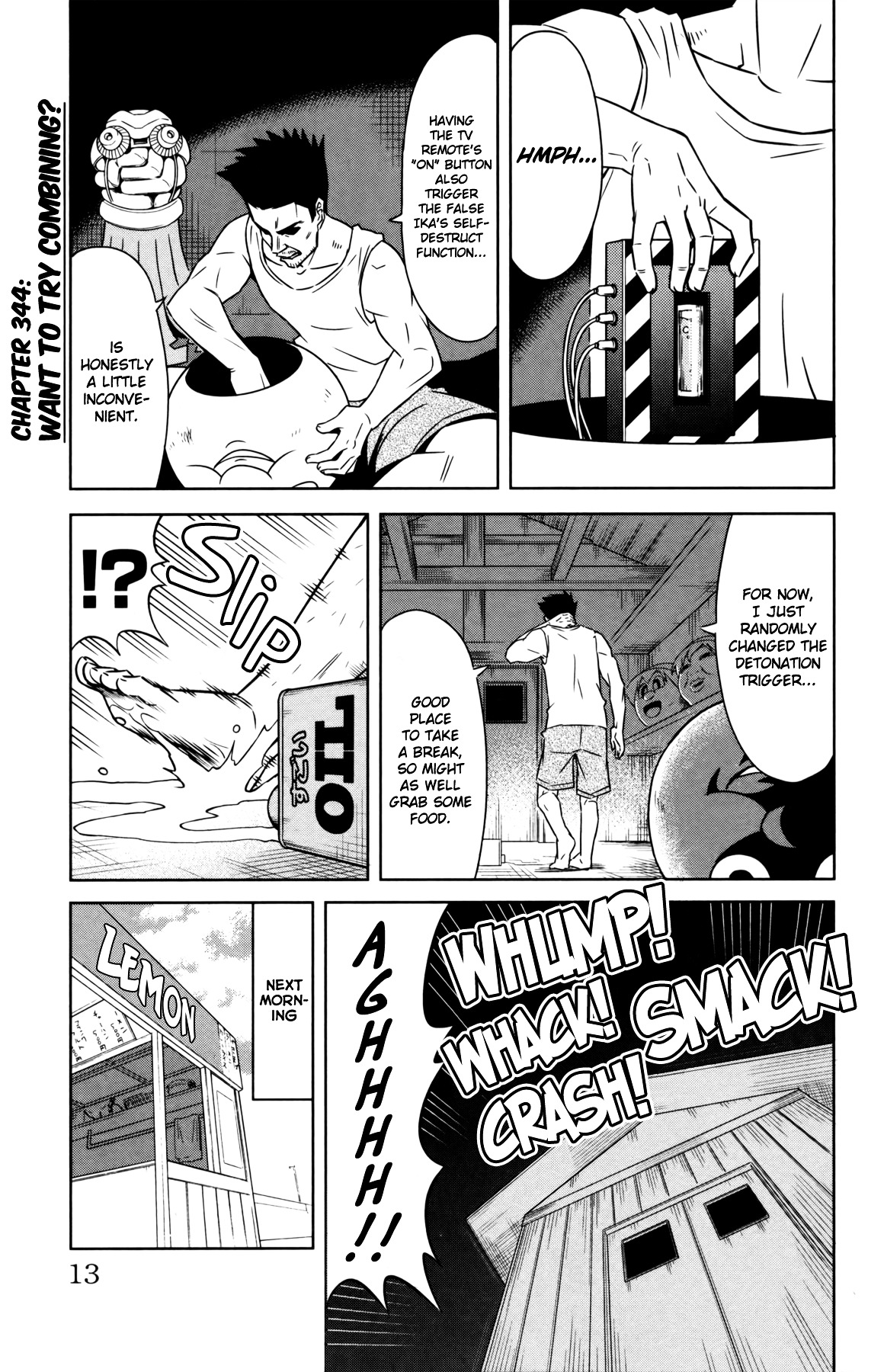 Shinryaku! Ika Musume Chapter 344 page 1 - Chapter 344 : Want to Try Combining?