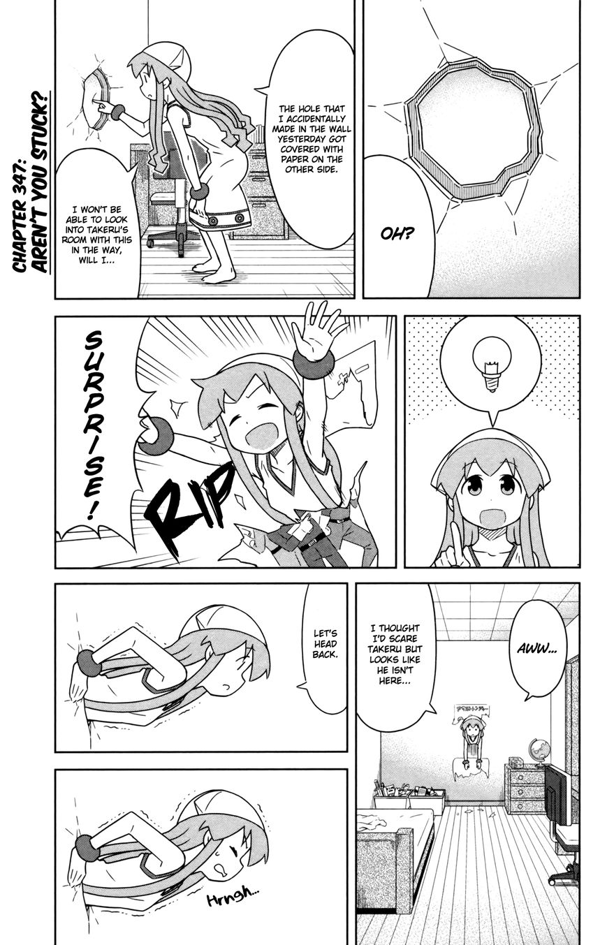 Shinryaku! Ika Musume Chapter 347 page 1 - Chapter 347 : Aren't You Stuck?