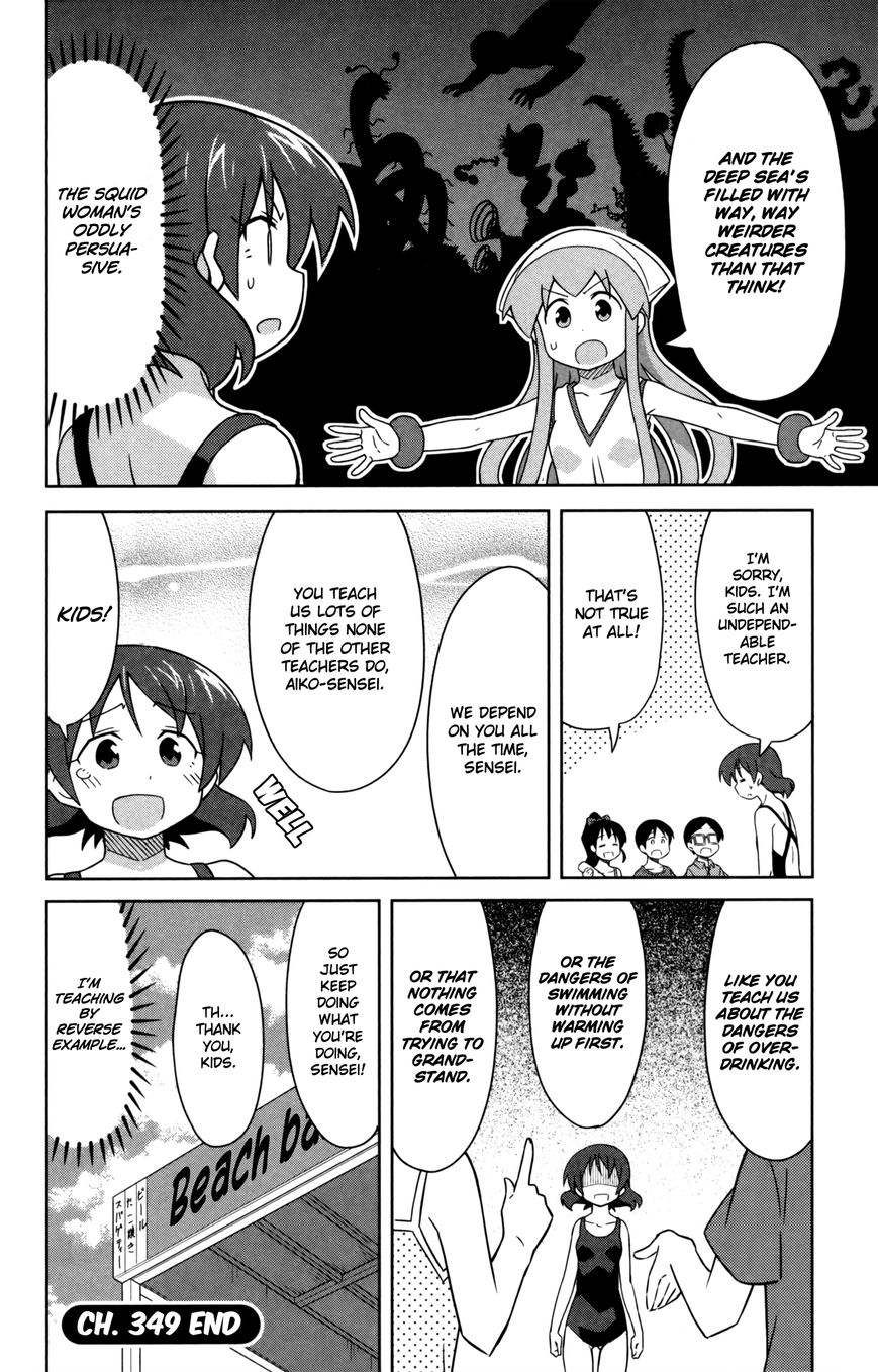 Shinryaku! Ika Musume Chapter 349 page 8 - Chapter 349 : I'm Acting Like a Teacher, Right?