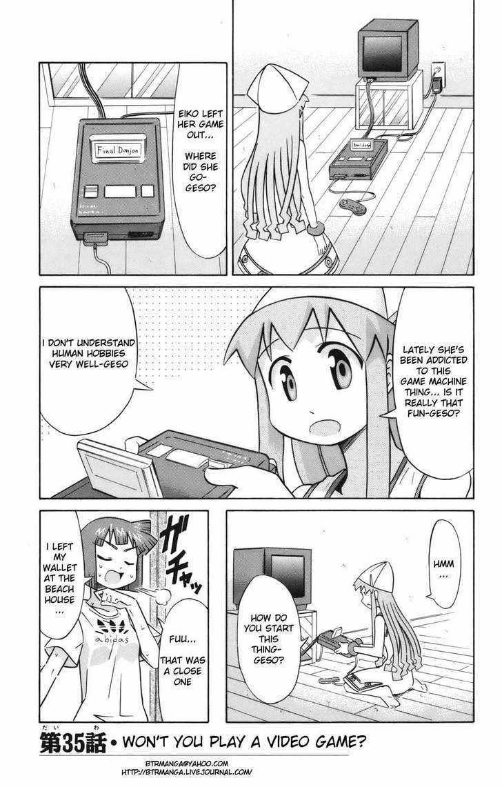 Shinryaku! Ika Musume Chapter 35 page 2 - Chapter 35 : Won't You Play a Video Game?