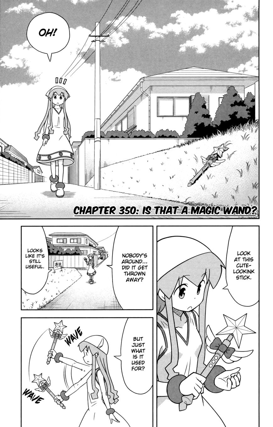 Shinryaku! Ika Musume Chapter 350 page 1 - Chapter 350 : Is That a Magic Wand?