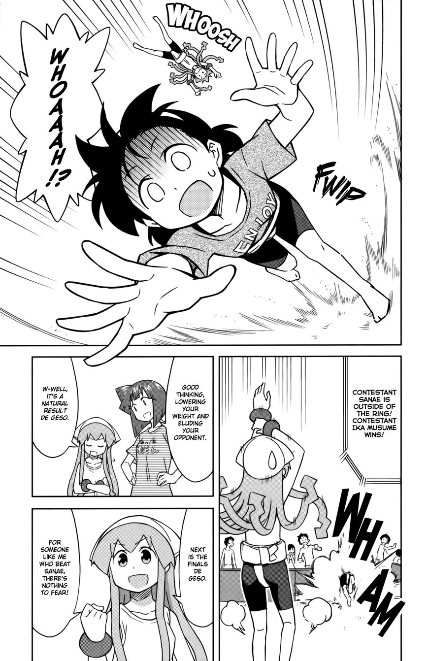 Shinryaku! Ika Musume Chapter 361 page 7 - Chapter 361 : Wanna Sumo Wrestle on the Beach?
