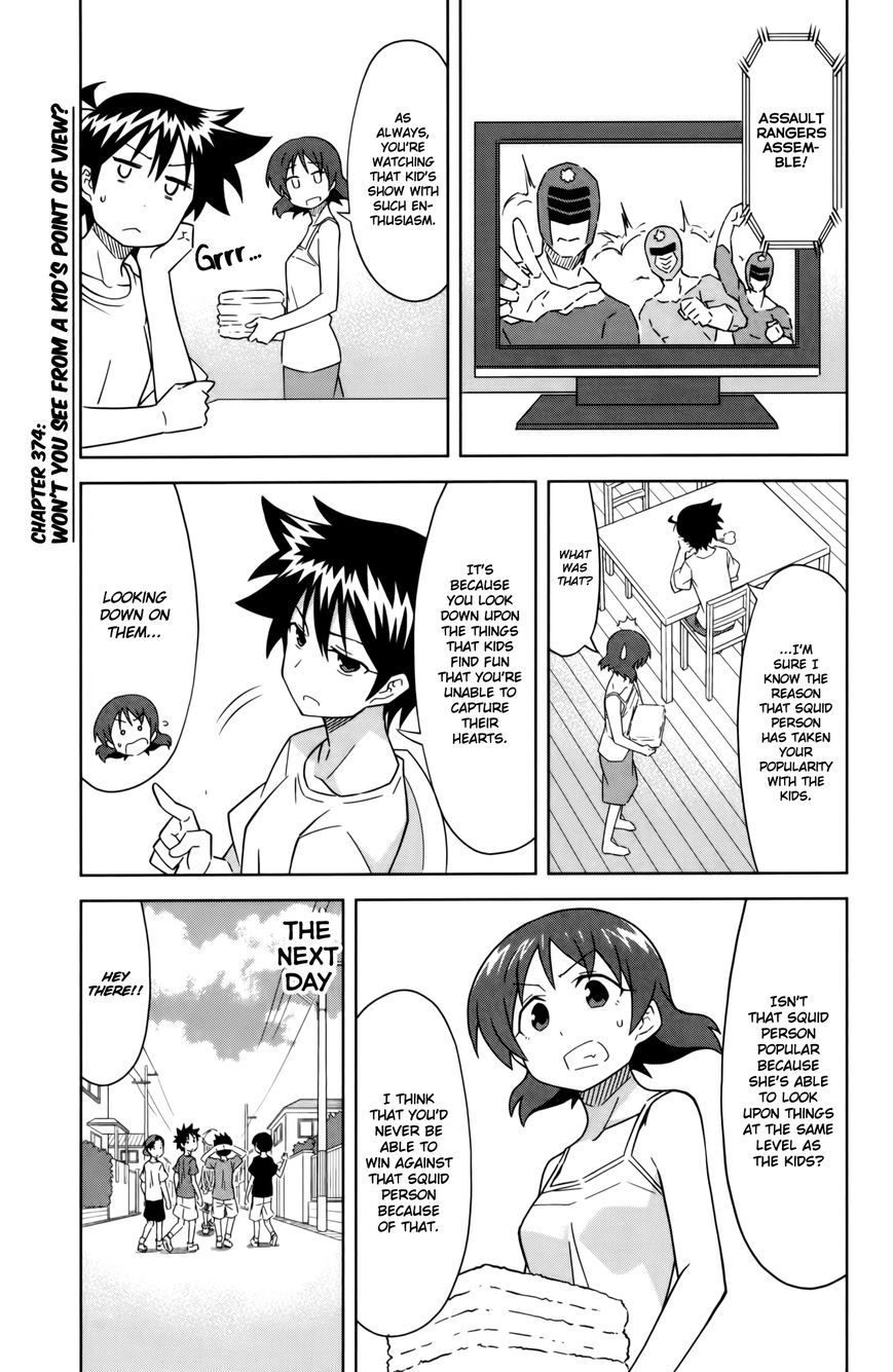 Shinryaku! Ika Musume Chapter 374 page 1 - Chapter 374 : Won't You See from A Kid's Point of View?