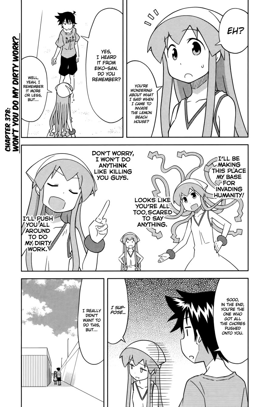 Shinryaku! Ika Musume Chapter 377 page 1 - Chapter 377 : Won't You Do My Dirty Work?