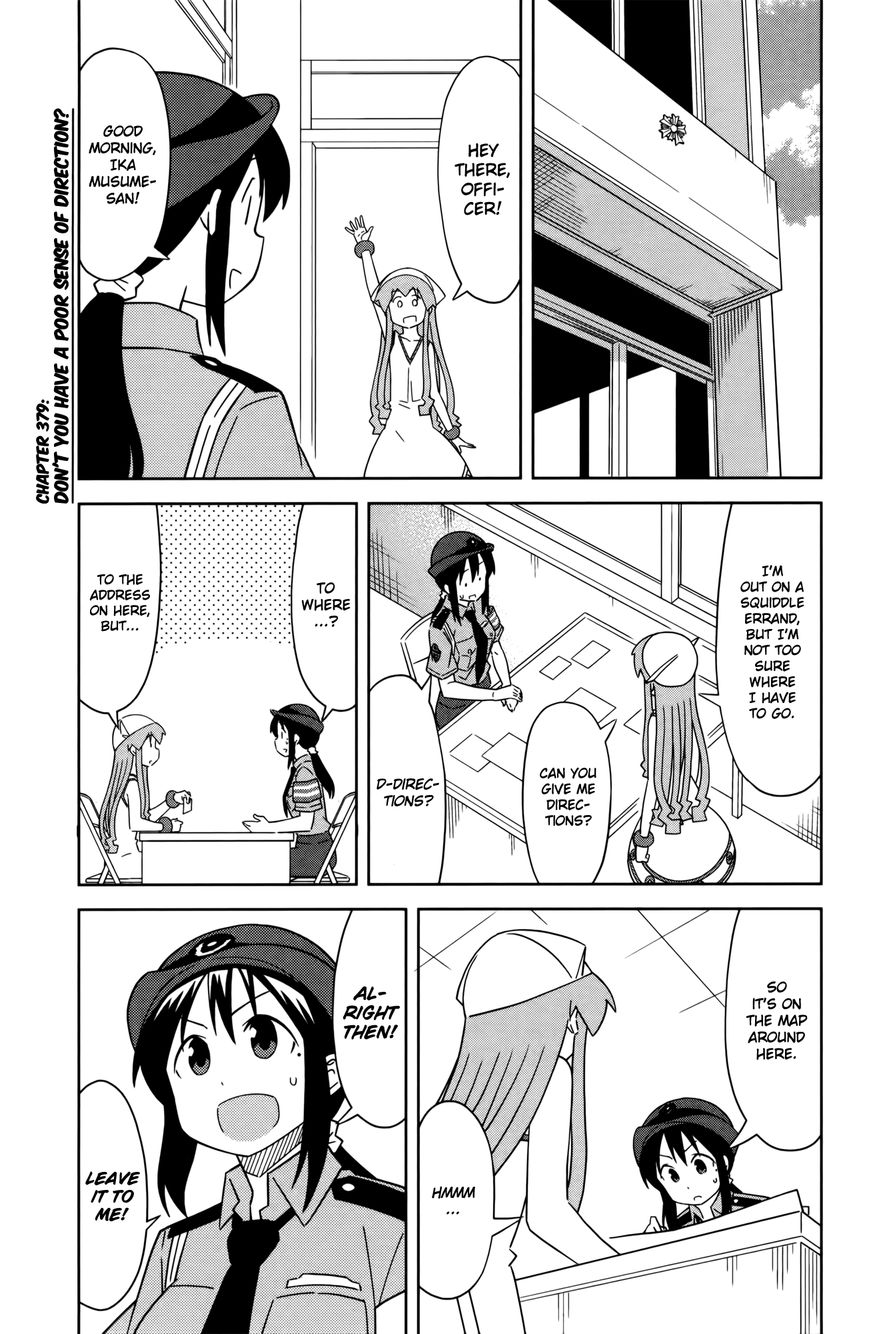 Shinryaku! Ika Musume Chapter 379 page 1 - Chapter 379 : Don't You Have A Poor Sense of Direction?