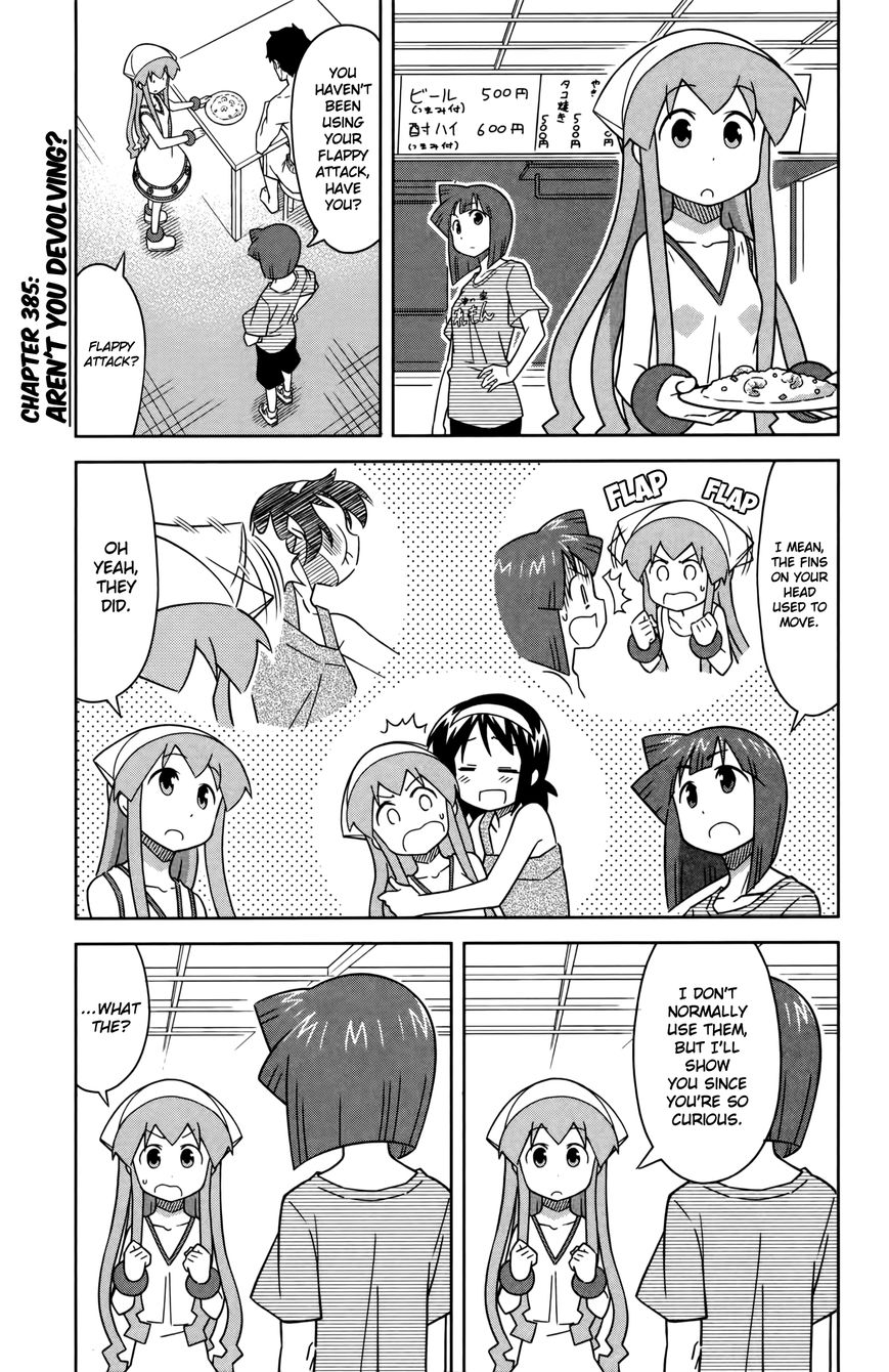 Shinryaku! Ika Musume Chapter 380 page 1 - Chapter 380 : Aren't You Devolving?