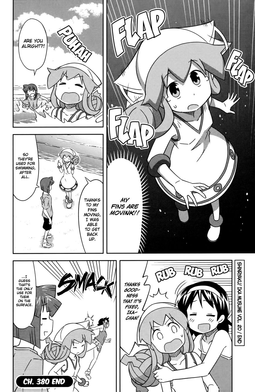 Shinryaku! Ika Musume Chapter 380 page 8 - Chapter 380 : Aren't You Devolving?