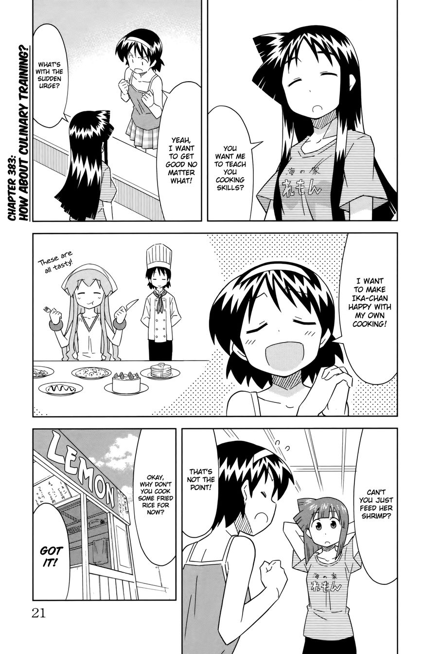 Shinryaku! Ika Musume Chapter 383 page 1 - Chapter 383 : How About Culinary Training?