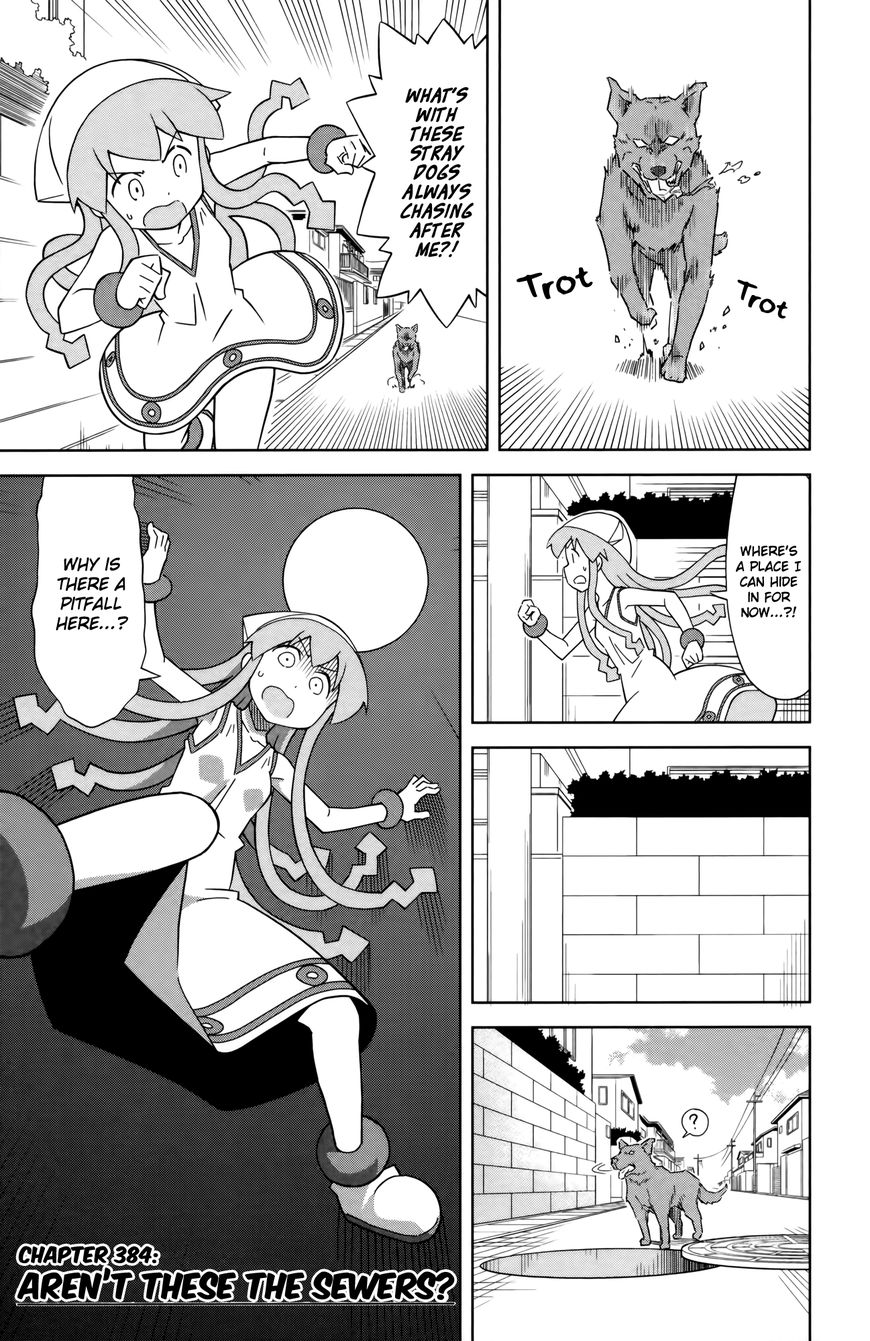 Shinryaku! Ika Musume Chapter 384 page 1 - Chapter 384 : Aren't These The Sewers?