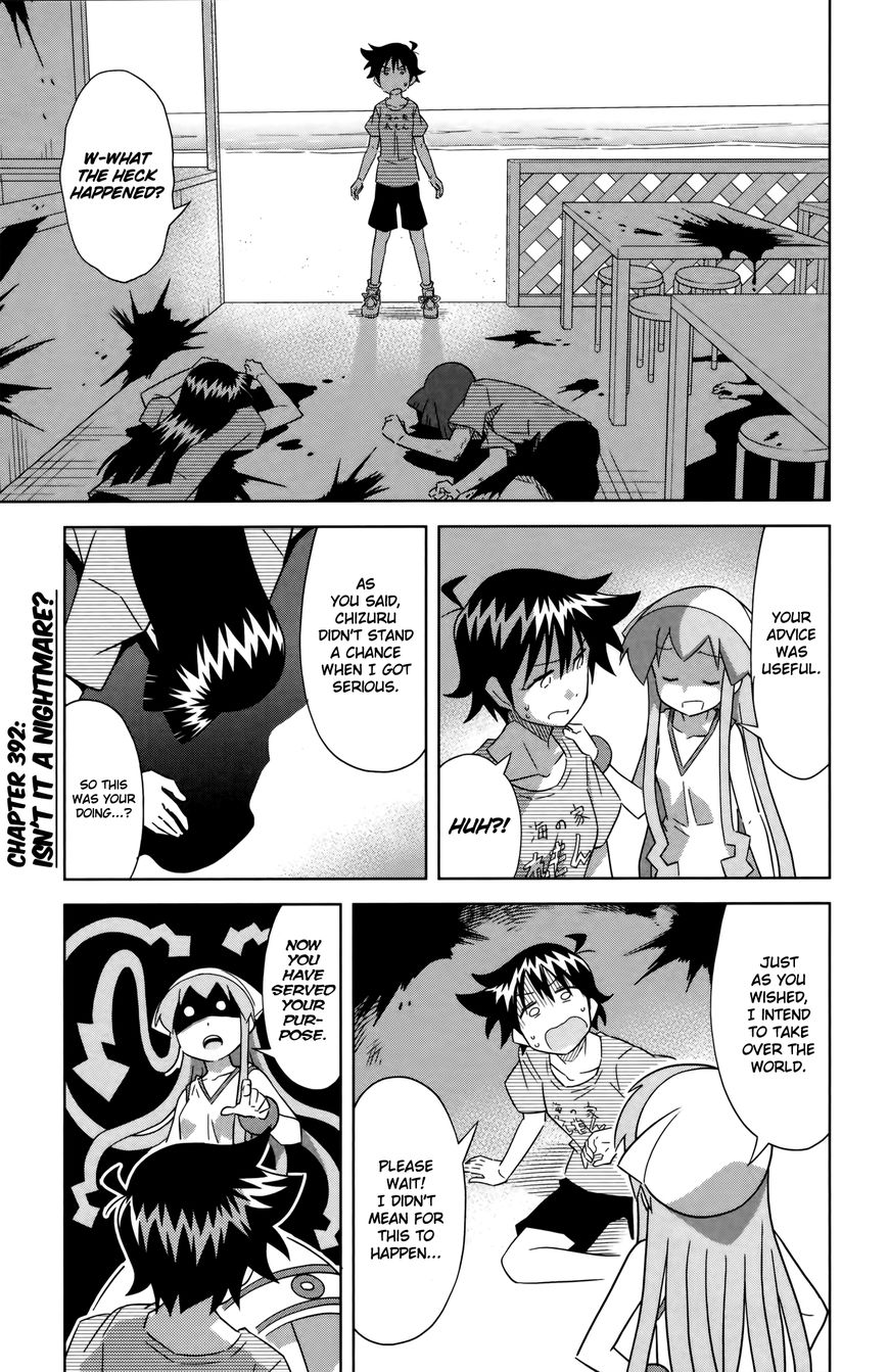 Shinryaku! Ika Musume Chapter 392 page 1 - Chapter 392 : Isn't It A Nightmare?