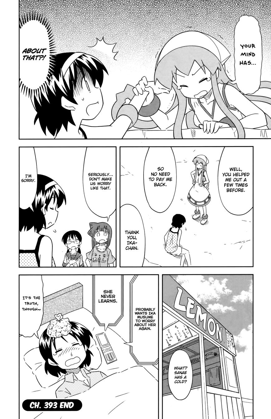 Shinryaku! Ika Musume Chapter 393 page 8 - Chapter 393 : Won't You Worry About Me?