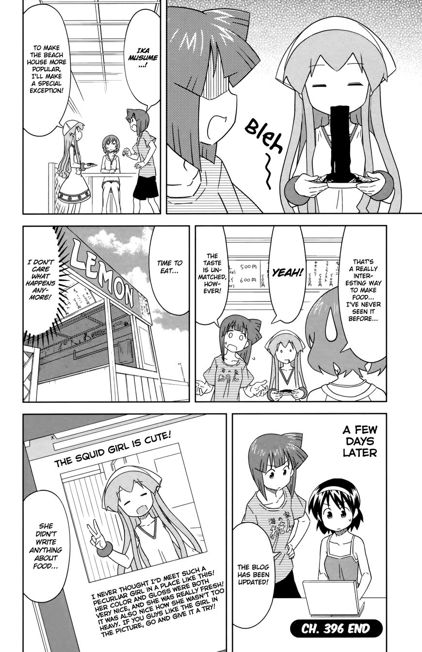 Shinryaku! Ika Musume Chapter 396 page 8 - Chapter 396 : Won't You Make A Review?