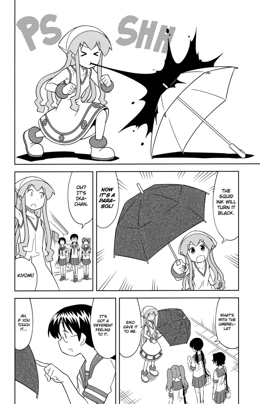 Shinryaku! Ika Musume Chapter 400 page 4 - Chapter 400 : Isn't It A Parasol?