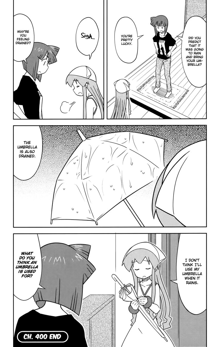 Shinryaku! Ika Musume Chapter 400 page 8 - Chapter 400 : Isn't It A Parasol?