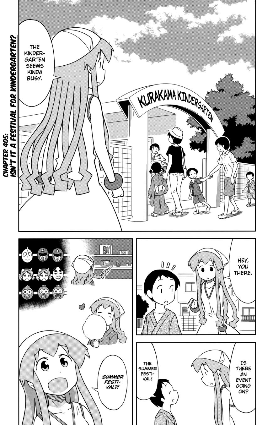 Shinryaku! Ika Musume Chapter 405 page 1 - Chapter 405 : Isn't It A Festival for Kindergarten?