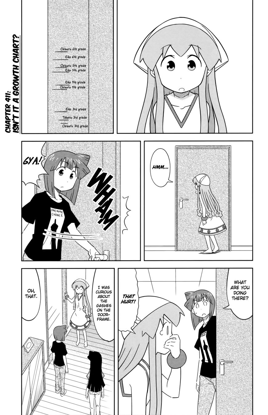 Shinryaku! Ika Musume Chapter 411 page 1 - Chapter 411 : Isn't It A Growth Chart?