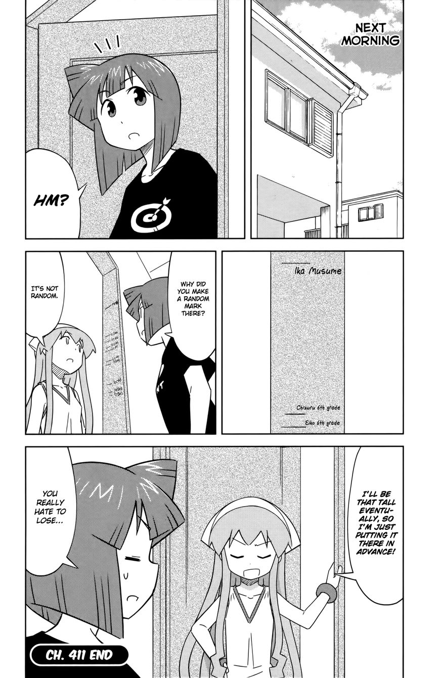 Shinryaku! Ika Musume Chapter 411 page 8 - Chapter 411 : Isn't It A Growth Chart?