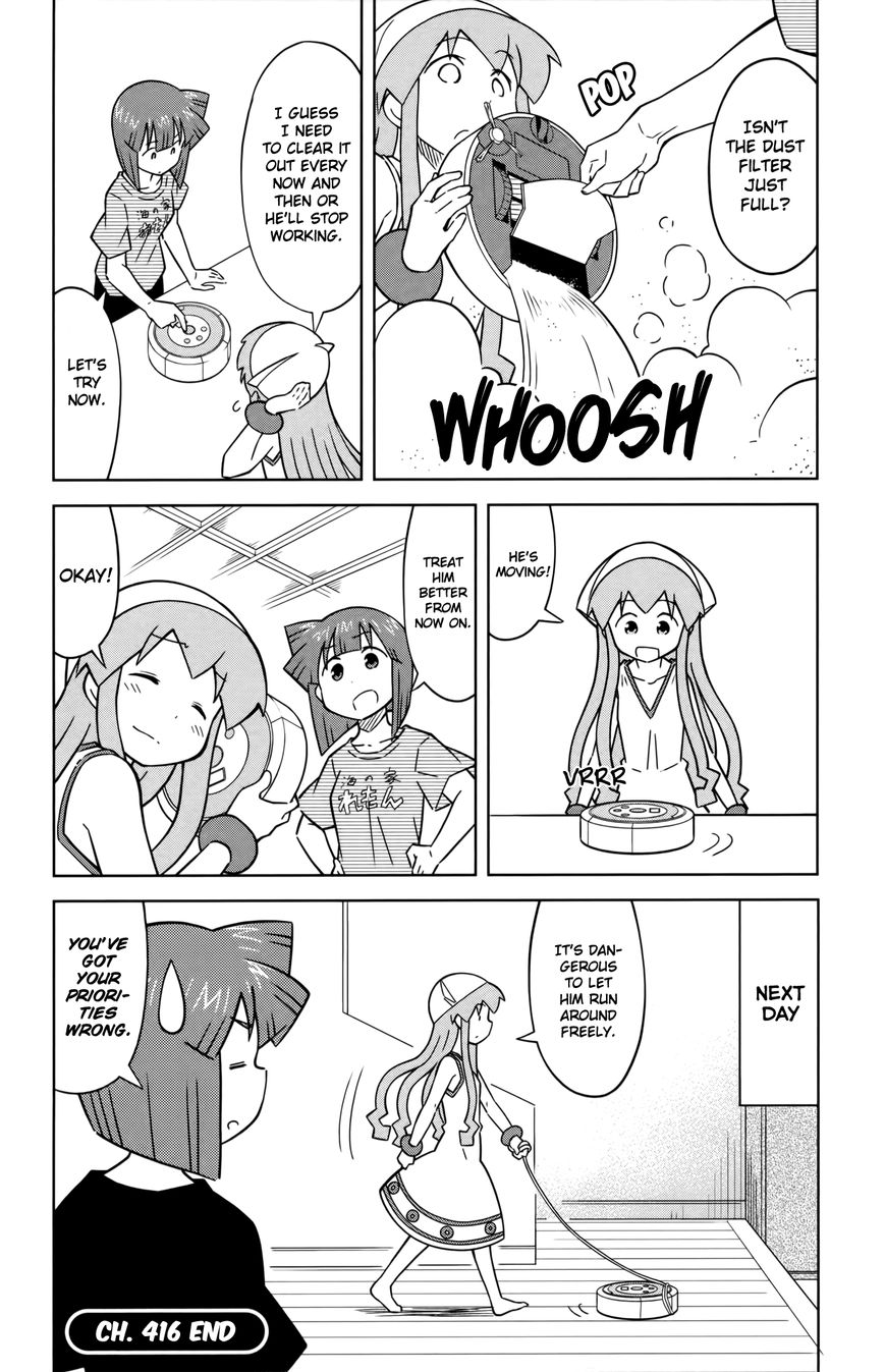 Shinryaku! Ika Musume Chapter 416 page 8 - Chapter 416 : Isn't It A Cleaning Robot?