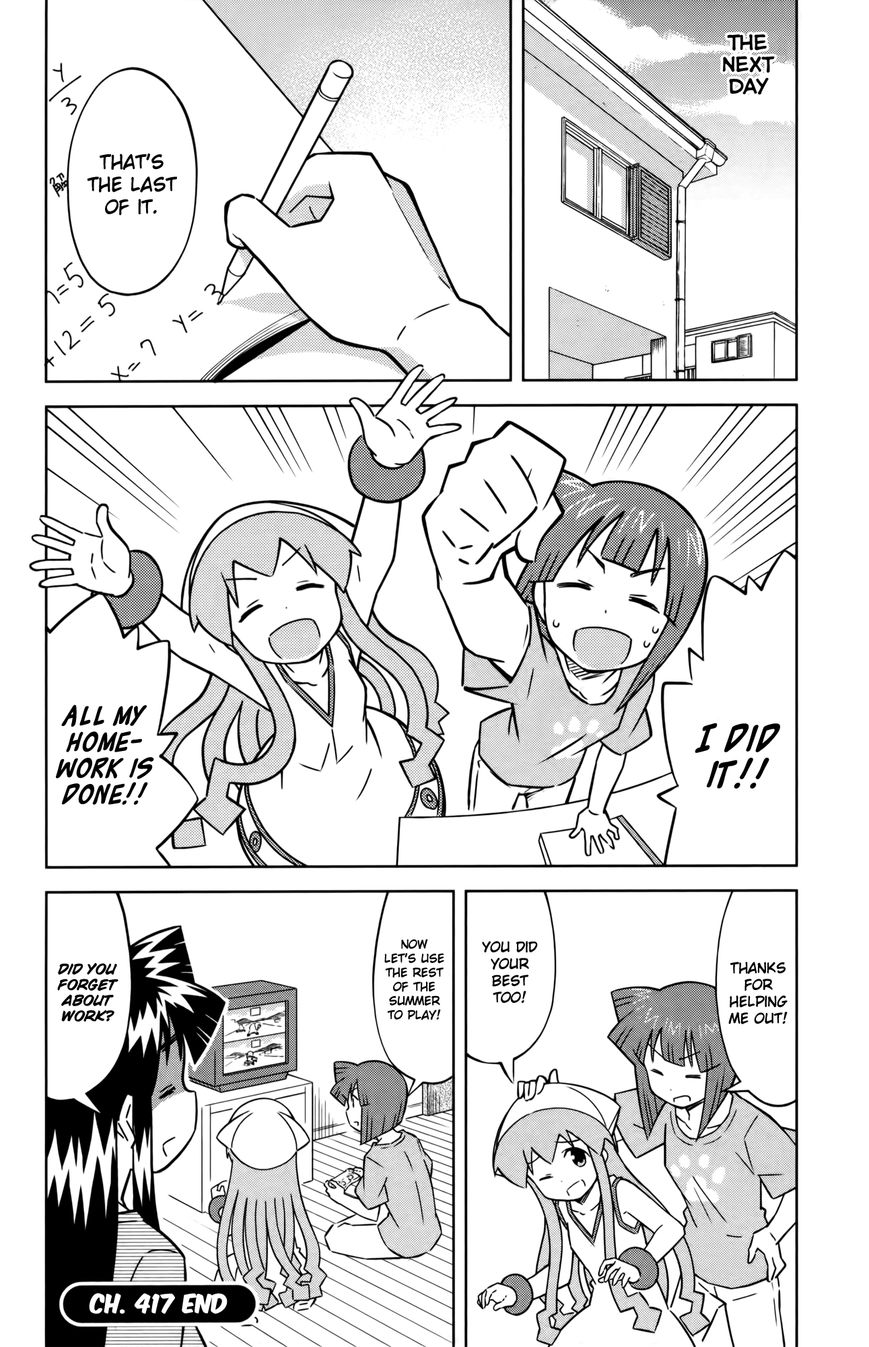 Shinryaku! Ika Musume Chapter 417 page 8 - Chapter 417 : Won't You Finish Your Homework?