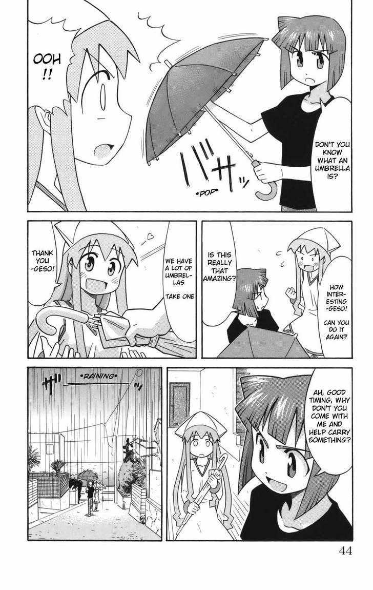 Shinryaku! Ika Musume Chapter 44 page 3 - Chapter 44 : Won't You Use an Umbrella?